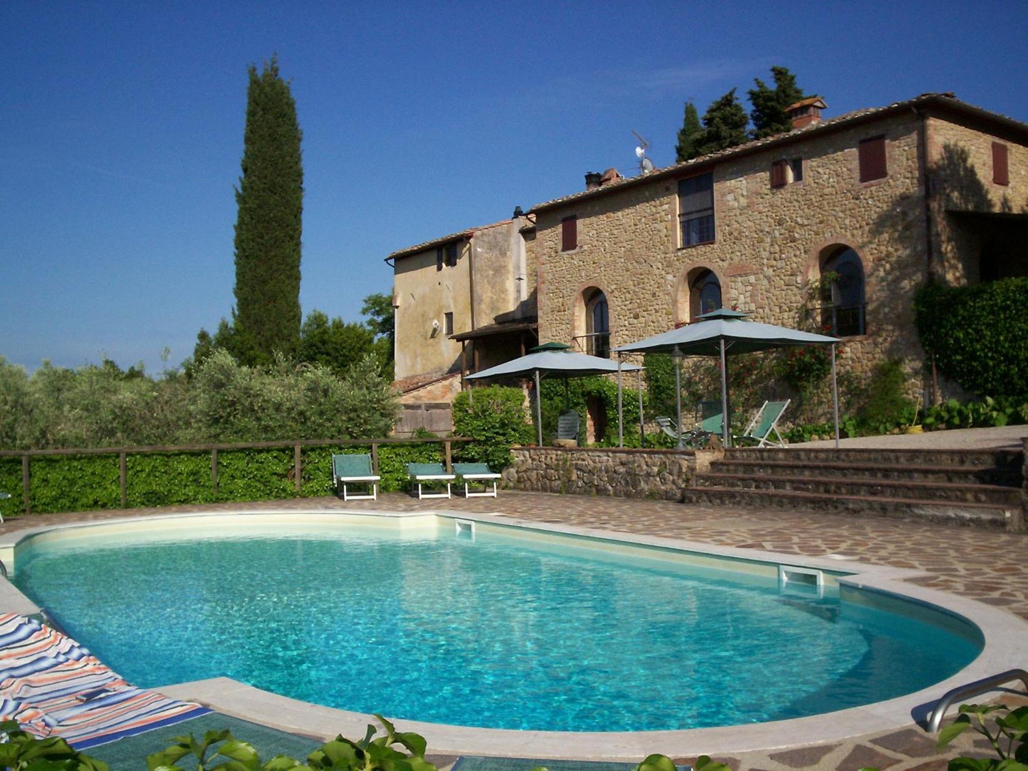 Podere Il Caggio Rooms Сан-Джиминьяно Экстерьер фото