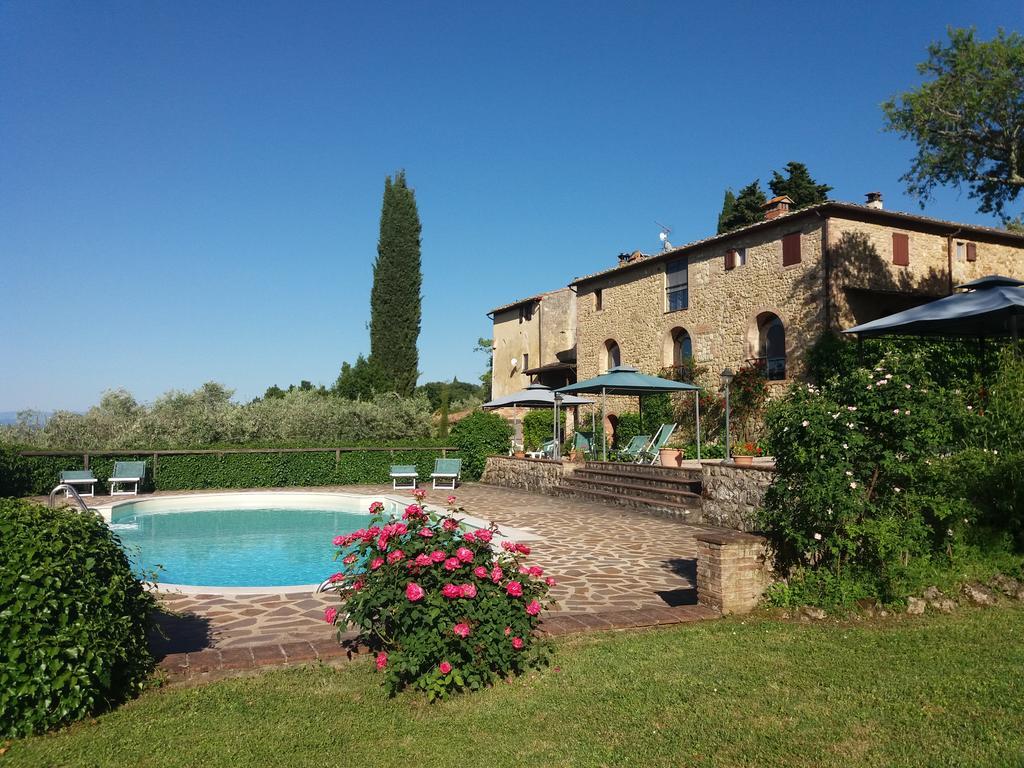 Podere Il Caggio Rooms Сан-Джиминьяно Экстерьер фото
